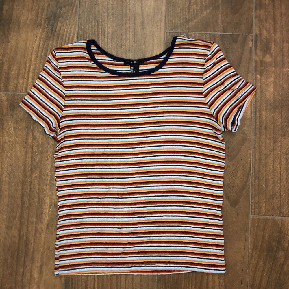 STRIPPED T-SHIRT